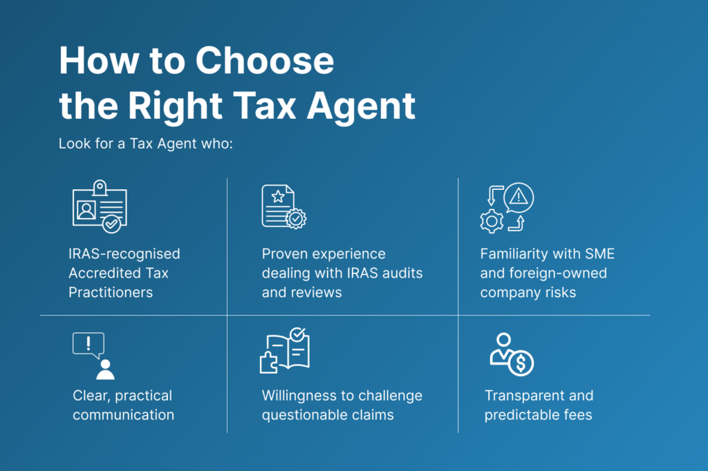 tax agent Singapore SME IRAS compliance